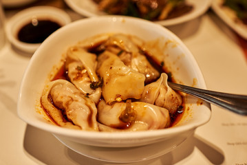 Shrimp dumplings, a steamed dish to enjoy the sweet tenderness of shrimp.