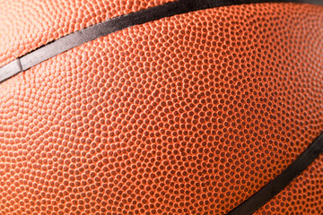 Obraz premium Orange basketball skin texture
