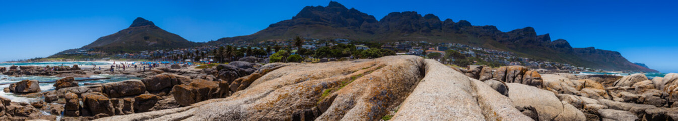 Naklejka premium Panorama Afrique du Sud - Cape Town