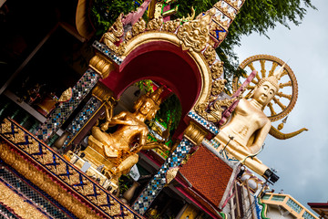 Temple bouddhiste de thailande