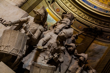 Statues et architecture du Panthéon