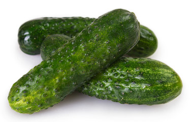 Fresh cucumbers
