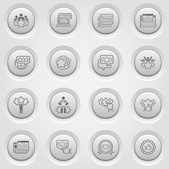 Simple Set of Testimonials Icons