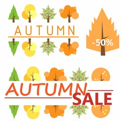 autumn sale. Score. Template for sale. Template for the logo. An unusual logo. Soon to school. School sale.