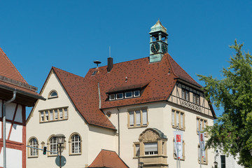 Fototapeta na wymiar Rathaus in Schwaigern