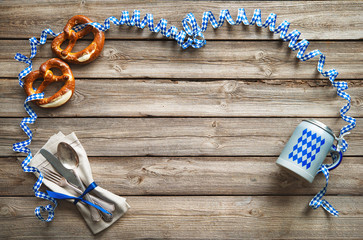 Rustic background for Oktoberfest