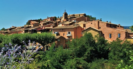 Fototapeta na wymiar Roussillon, Vaucluse
