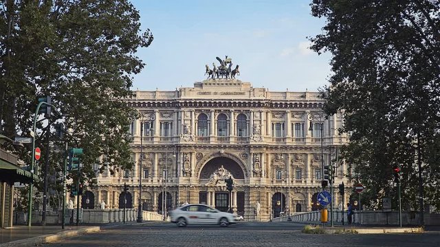  Palace of justice. Corte di Cassazione - Roma, Italy