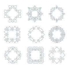 Monochrome monogramm Collection