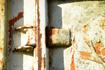 Rusted Hinge - Orange