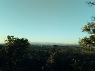 Vista panorámica de Madrid desde el Cerro de Garabitas 