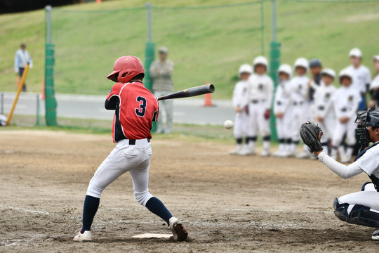 少年野球の打者