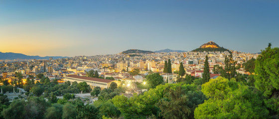 Fototapeta na wymiar Cityscape of Athens - Greece