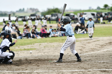 少年野球の打者