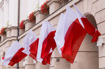 flagi Polski - obrazy, fototapety, plakaty
