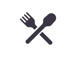 Crossed knife and scapula