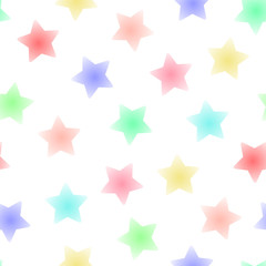 Blurred stars pattern