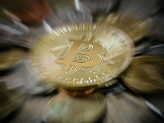 Bitcoin gold coin