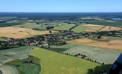 Obraz premium Zerrenthin zwischen Pasewalk und Löcknitz