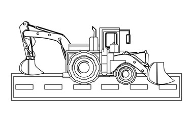 construction trucks design