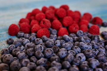 berries on the table
