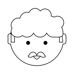 cartoon man icon