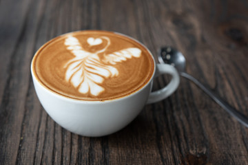 white coffee cup