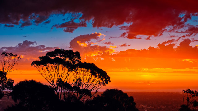 Iconic South Australian sunset