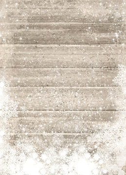 Background for holiday,  winter design. Grey wooden texture  background. Christmas background.