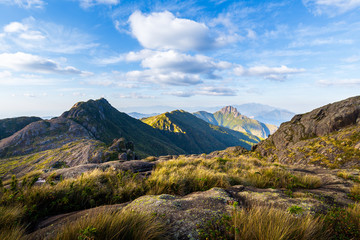 Naklejka premium Paisagem Pico dos Marins - Serra da Mantiqueira - Brasil / Brazil