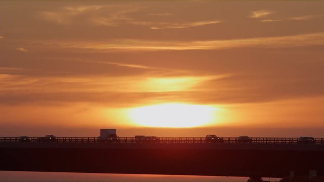 Killer Sunset View of Great Belt Bridge