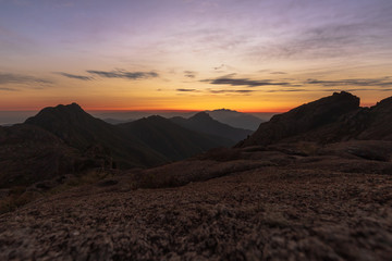 Nascer do Sol Pico dos Marins - Serra da Mantiqueira - Brasil / Brazil