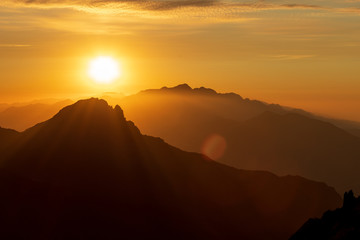 Nascer do Sol Pico dos Marins - Serra da Mantiqueira - Brasil / Brazil