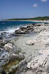 Rocks on the seashore