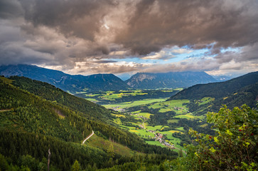 Ausblick ins Ennstal