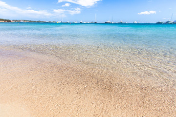 Fototapeta na wymiar Beautiful beach on Sardegna island, Italy