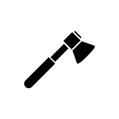 ax on white background