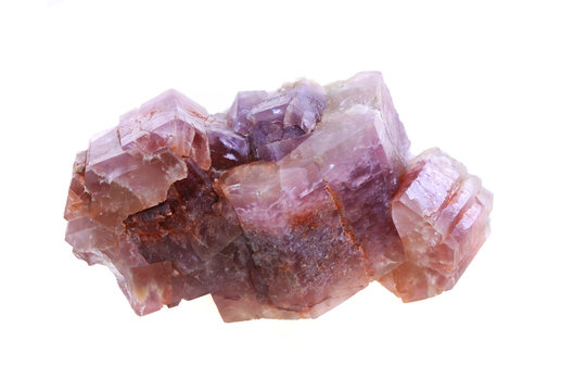 violet aragonite mineral