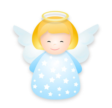 cute angel illustration