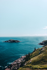 small island in the sea