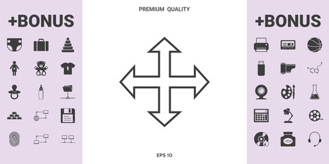 Move icon symbol © sssheina