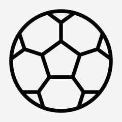 Outline sport vector icon