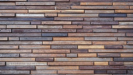 Obraz premium Dark wood texture background surface with old natural pattern 