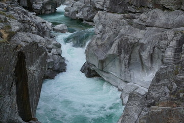 Verzasca Tal in der Nähe von Ascona in der Schweiz