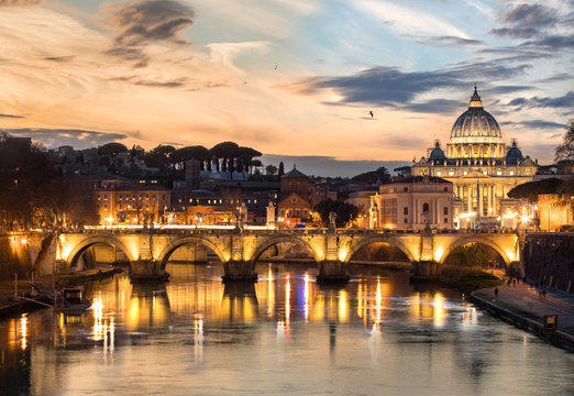 Vatican View From Rome