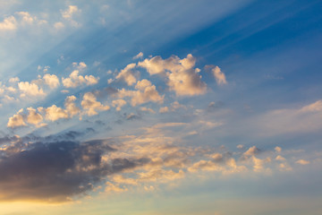 Clouds before the rain as a background