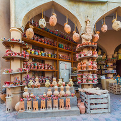 The ancient Souq of Nizwa, in Oman