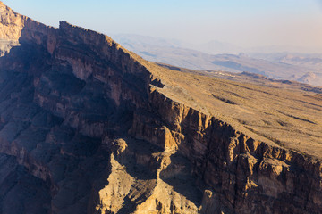 View of Jebel Shams in Oman