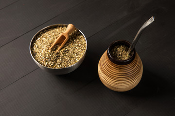 yerba mate drink