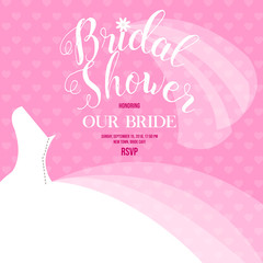 Bridal shower invitation